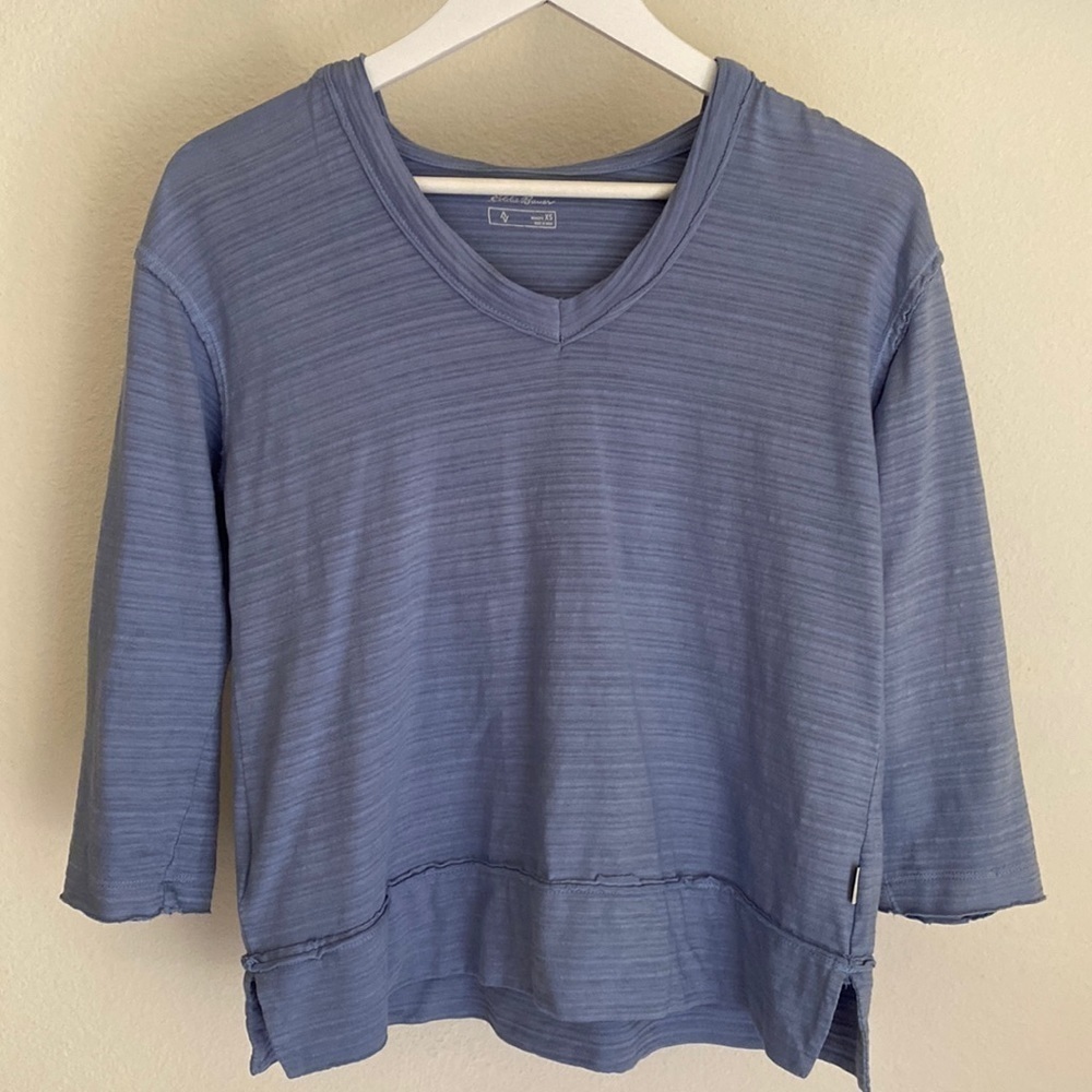 Eddie Bauer Lightweight Burnout Hoodie Top XS
